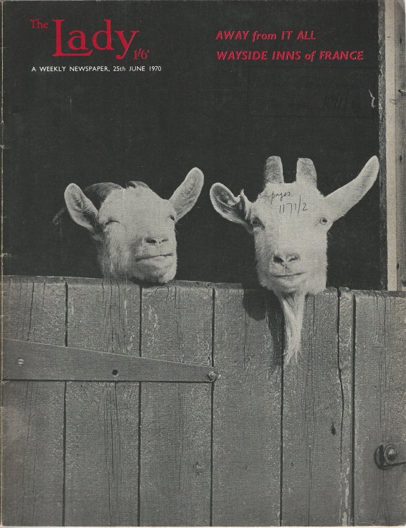 The Lady, A Weekly Newspaper, 25th June 1970.