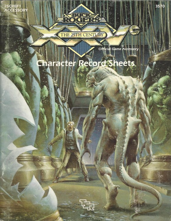 Character Record Sheets (Buck Rogers XXVc: the 25th Century Accessory 25CREF1)