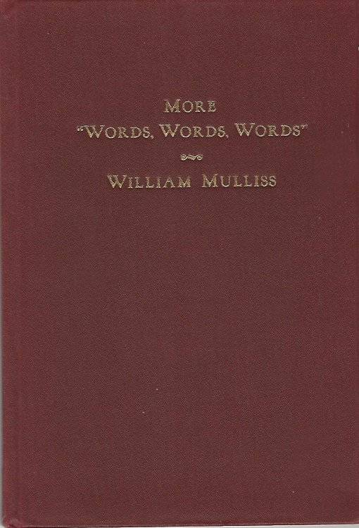 More "Words, Words, Words".