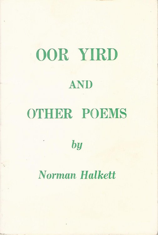 Oor Yird and Other Poems.