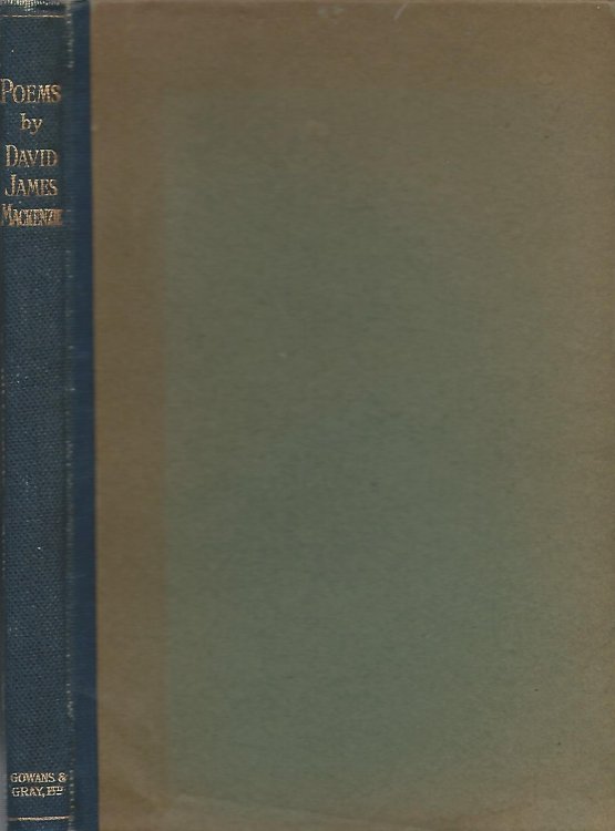 Poems by David James Mackenzie.