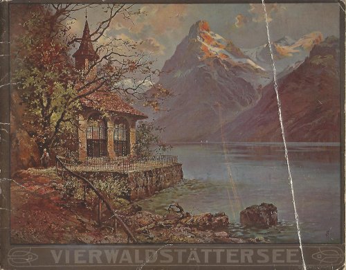 Vierwaldstattersee:Souvenir-Album Mit 40 Ansichten.