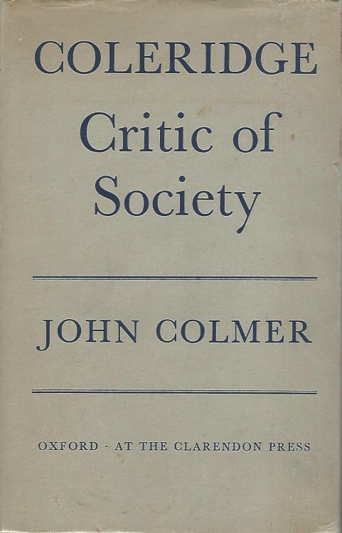 Coleridge: Critic of Society.