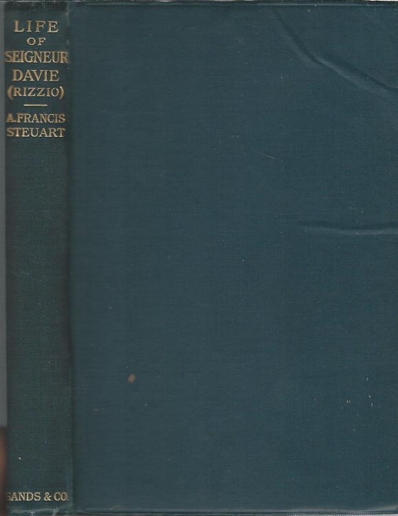 Life of Seigneur Davie (Rizzio)