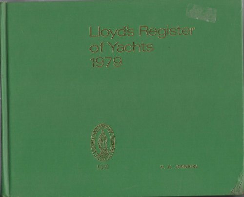 Lloyd's Register of Yachts 1979.