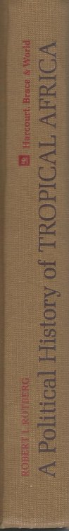 A Political History of Tropical Africa.