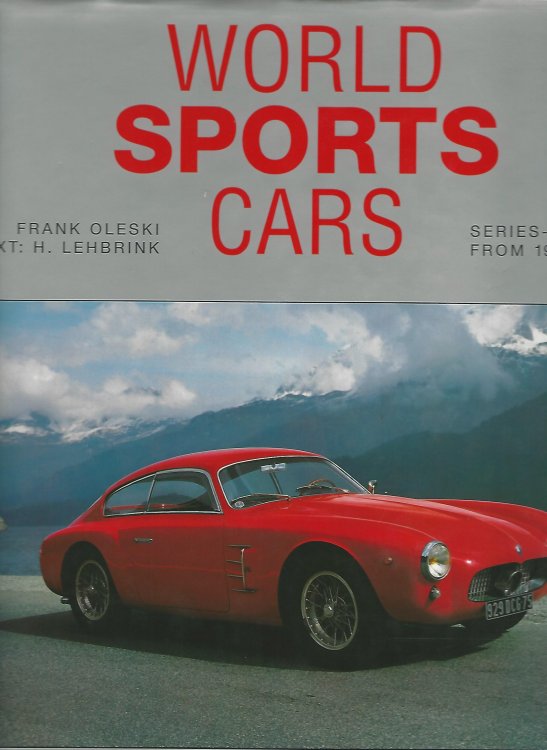 World Sports Cars. Series Built from 1945 - 1980.