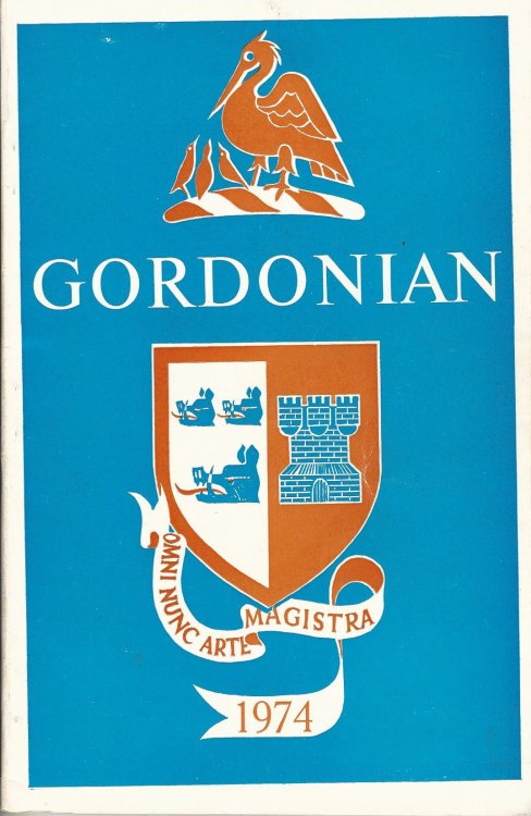 The Gordonian Magazine of the past and present pupils of Robert Gordon's College. 1974