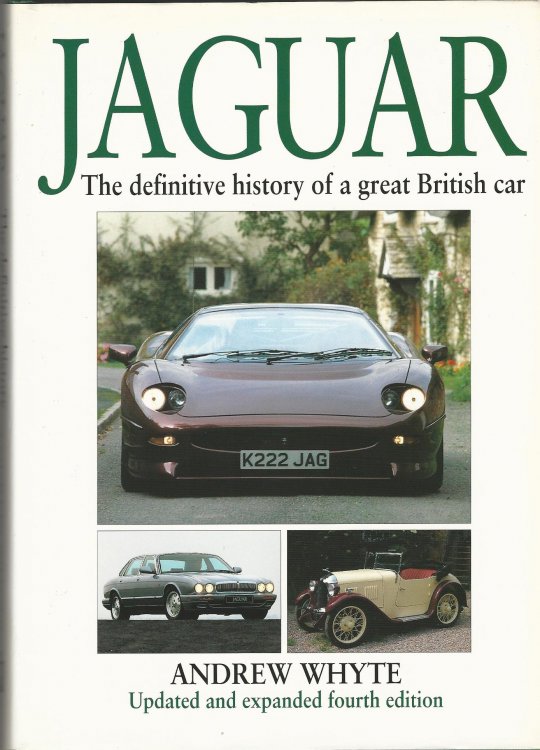 Jaguar: The Definitive History of a Great British Car.