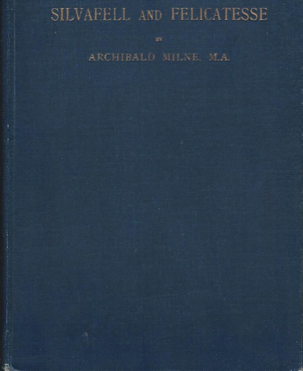 Silvafell and Felicatesse.