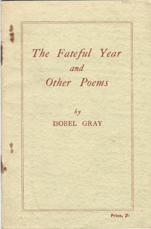 The Fateful Year and Other Poems