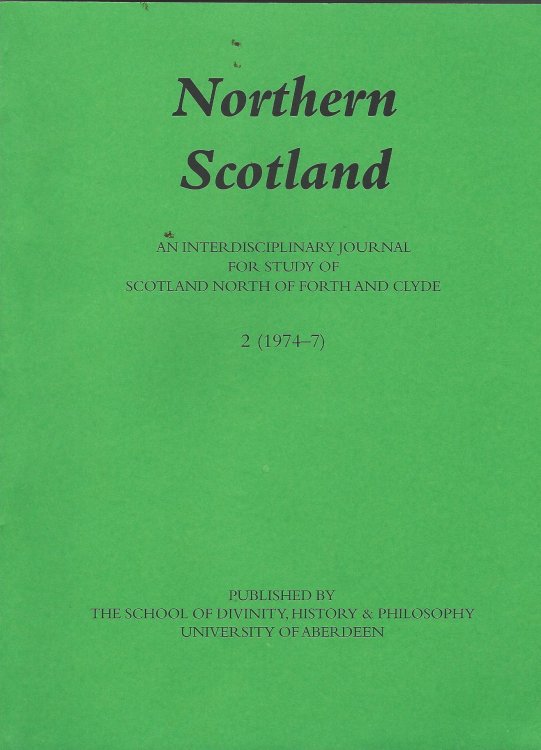 Northern Scotland: An Interdisciplinary Journal for Study of Scotland North of Forth and Clyde 1972-1977 (2 Volumes)