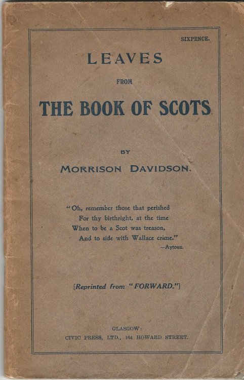 Leaves from the Book of Scots