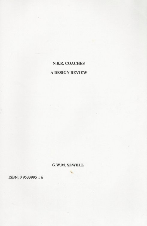 N.B.R. Coaches: A Design Review.