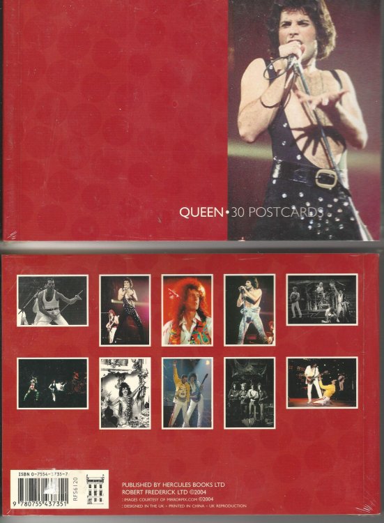 Queen Postcards 30 Postcards