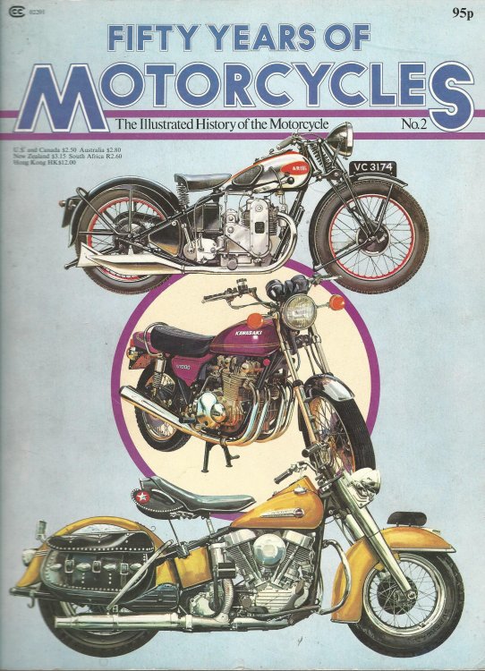 Fifty Years of Motorcycles: The Illustrated History of the Motorcycle No.2.