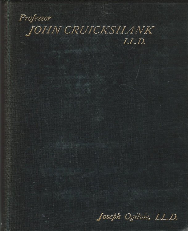 Professor John Cruickshank LL.D.