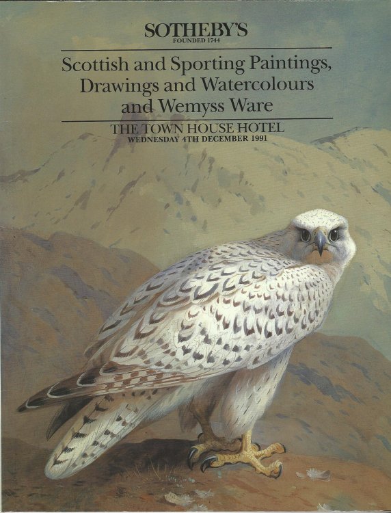 Scottish and Sporting Paintings, Drawings and Watercolours and Wemyss Ware. The Town House Hotel Wed 4th December 1991.