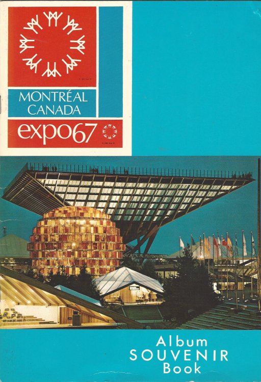 Motreal Expo67 Album Souvenir Book