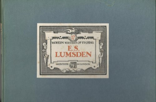 Modern Masters of Etching - E.S. Lumsden No.17.