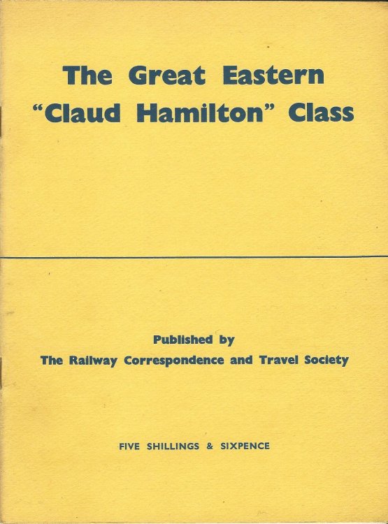 The Great Eastern "Claud Hamilton" Class