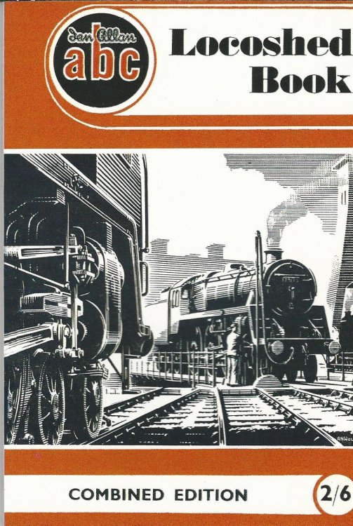 The ABC Locoshed Book 1 - 39999. British Railways Steam (SR. & W.R) Electric & Internal Combustion Locos.