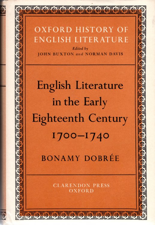 English Literature in the Early Eighteenth Century 1700-1740