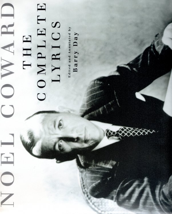 Complete Lyrics of Noel Coward