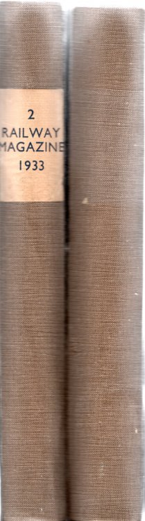 The Railway Magazine Vol.LXXII & LXXIII - January-December 1933