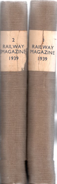 The Railway Magazine Vol.LXXXIV & LXXXV - January-December 1939