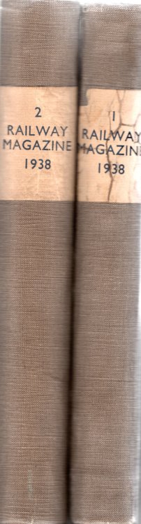 The Railway Magazine Vol.LXXXII & LXXXIII - January-December 1938