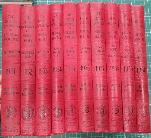 The British Encyclopaedia of Medical Practice 12 Volumes plus Index Volume, Including Medical Progress Volumes 1951-1960 (23 Volumes in total)