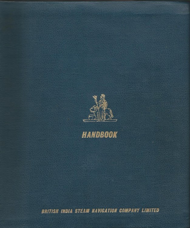 British India Steam Navigation Company Limited: Handbook