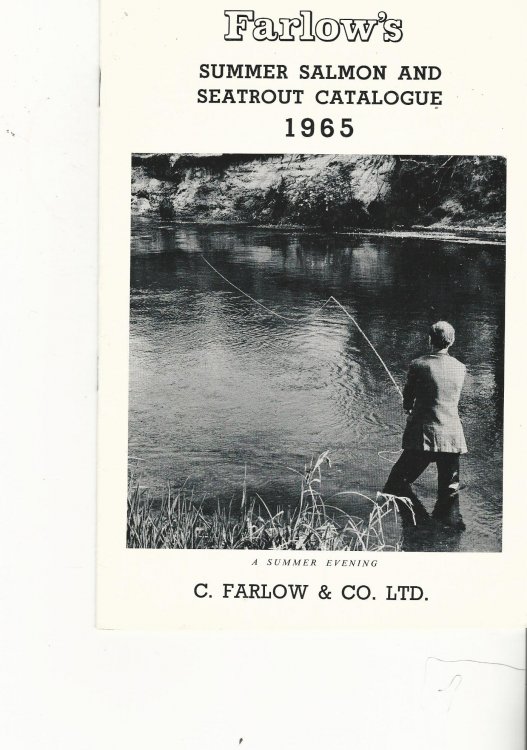 Farlow's Salmon and Seatrout Catalogue 1965.