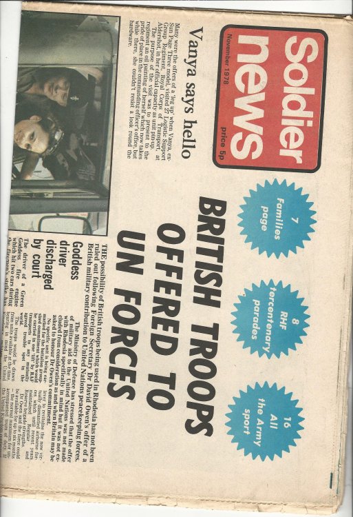 Soldier News, November 1978.
