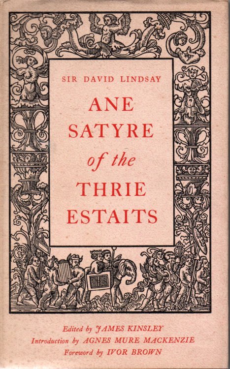 Ane Satyre of the Thrie Estaits