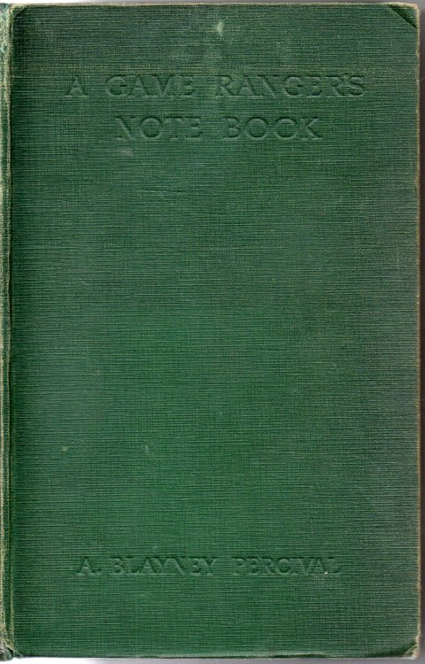 A Game Ranger's Note Book