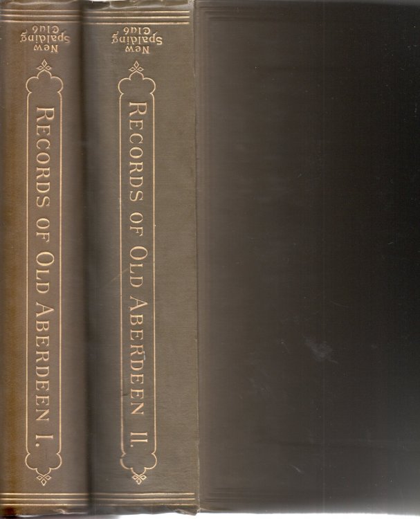 Records of Old Aberdeen - Two Volumes Complete
