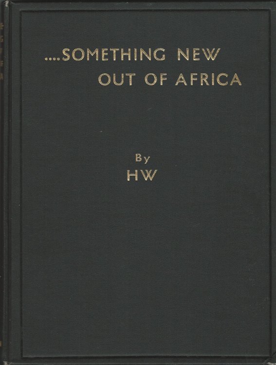 Something New Out of Africa