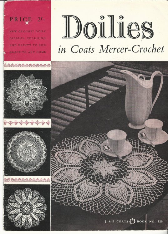 Doilies in Coats Mercer-Crochet.