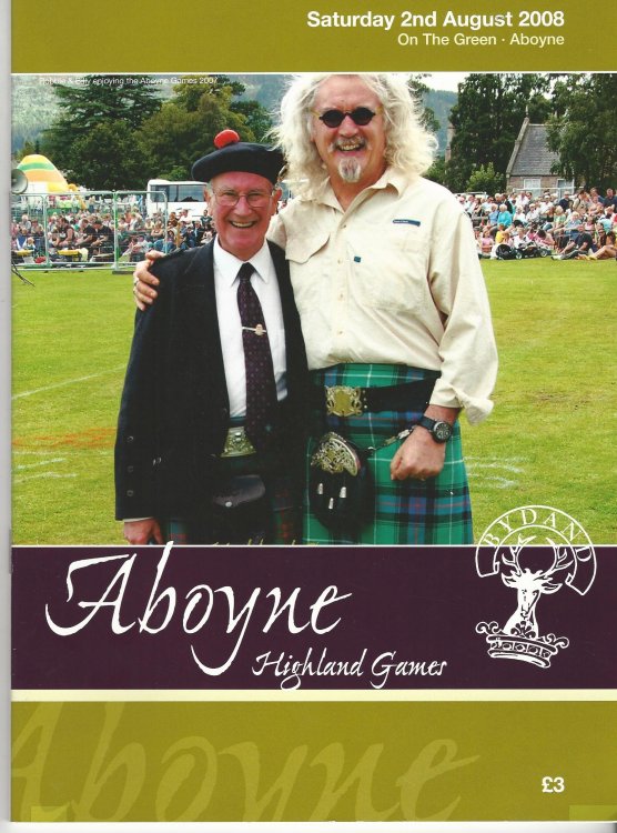 Aboyne Highland Games: Programme of the 2008 Annual Gathering.