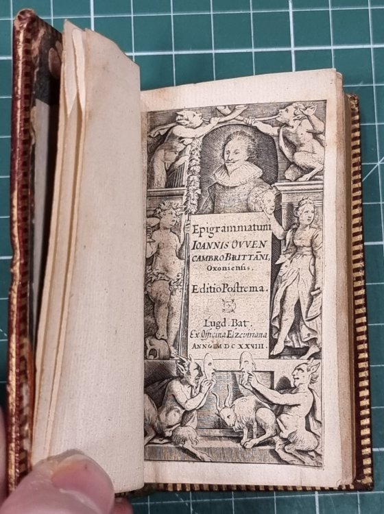 Epigrammatum Ioannis Ovven Cambro Brittani Oxoniensis Editio Postrema