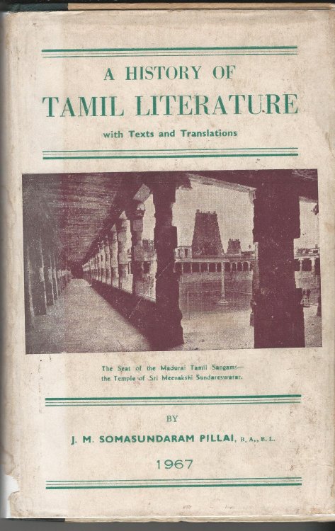 A History of Tamil Literature.