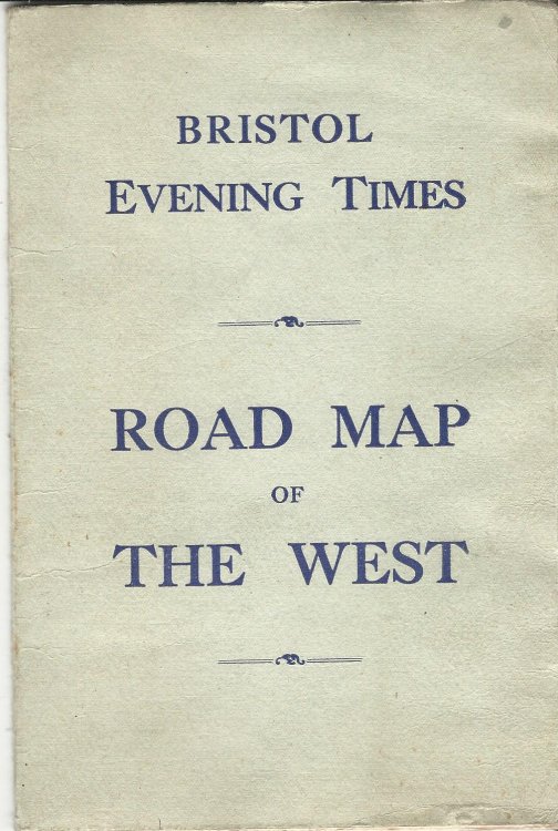 Bristol Evening Times: Road Map of the West.