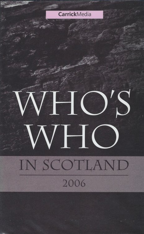 Who's Who in Scotland 2006.