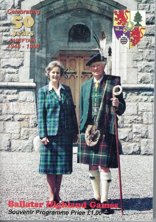 Ballater Highland Games Souvenir Programme.