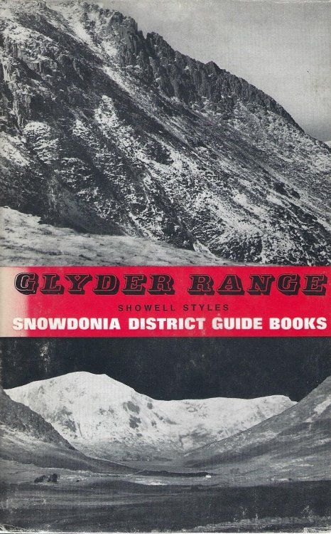 Glyder Range. Snowdonia District Guide Books