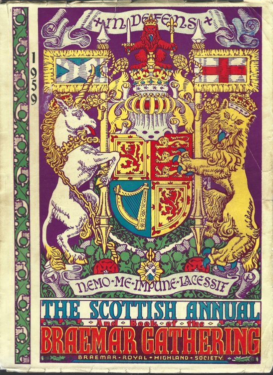 The Book of the Braemar Gathering 1959.
