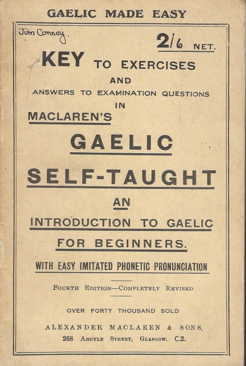 McLaren's Gaeilic Self-Taught.
