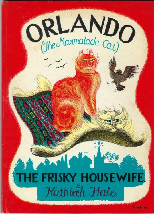 Orlando The Marmalade Cat - The Frisky Housewife